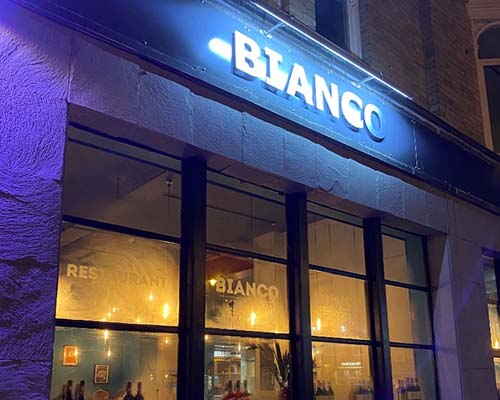 Bianco Ristorante is a leading Italian restaurant located in Thirsk serving a range of Italian lagers and wines to compliment their mouth watering menu