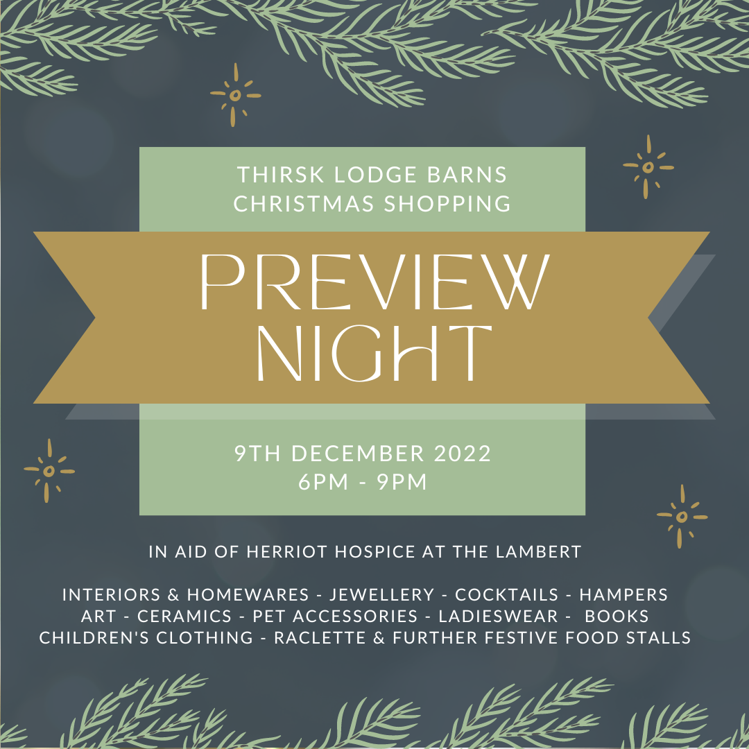 Christmas Market Charity Preview Night