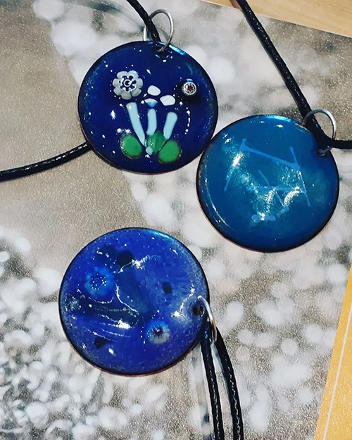 Enamel Pendant Workshop