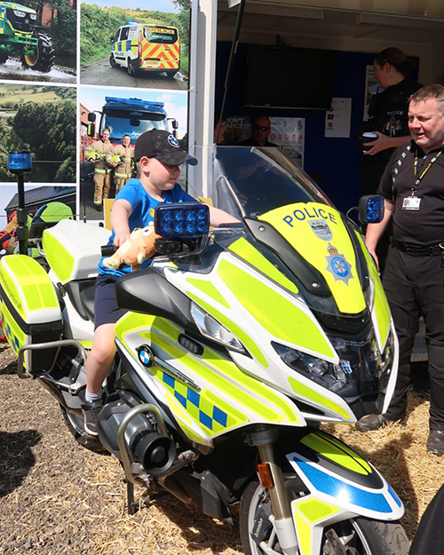 Emergency Services Day At Monk Park Farm