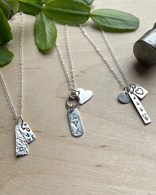 Silver Pendant Necklace Workshop