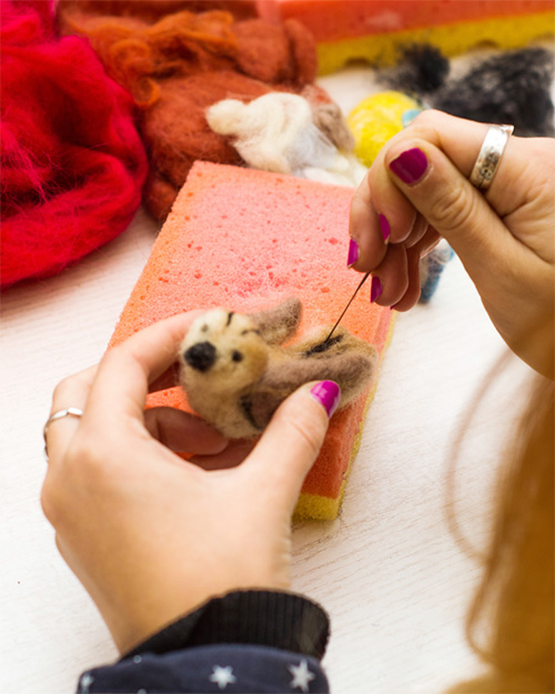 Needle Felt Birds